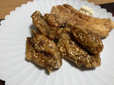 手羽の甘辛揚げ