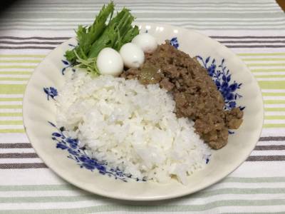 にんにく肉みそそぼろ