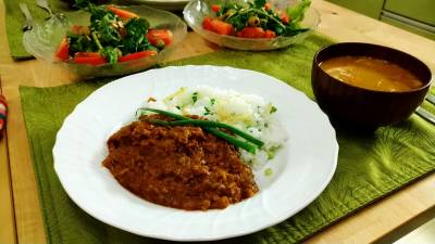 さば缶ドライカレー