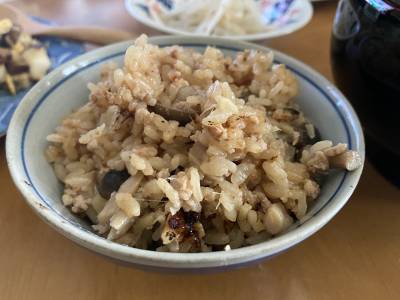 豚ひき肉としめじの炊き込みご飯 レシピ 大庭 英子さん みんなのきょうの料理 おいしいレシピや献立を探そう