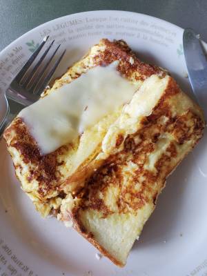 クロックムッシュ風フレンチトースト