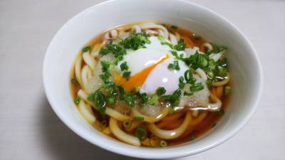 おろし温玉うどん