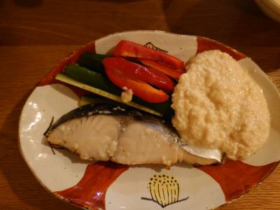 さわらと野菜の豆腐みそディッププレート