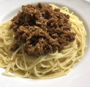 ジャージャーパスタ