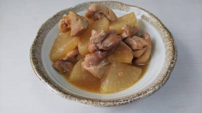 大根と鶏肉の煮物