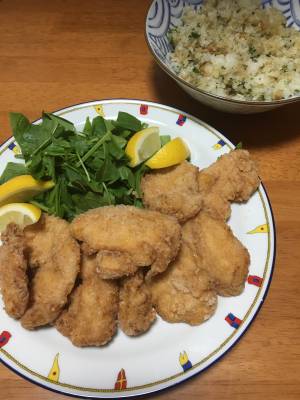 薄切りクイックから揚げ