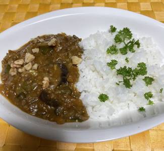 ひき肉とたっぷり野菜のカレー