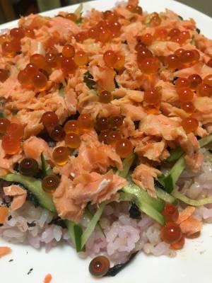 簡単梅酢ちらし