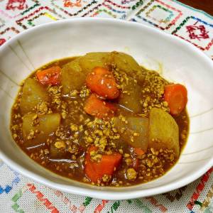 大根の和風カレー炒め煮