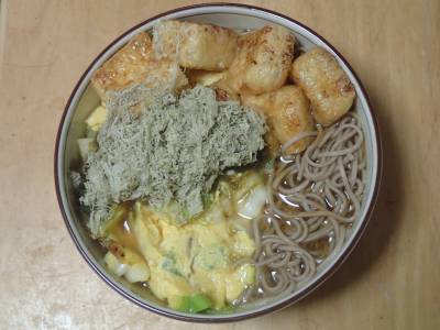 ねぎたまきつねそば