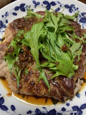 えのきと豚肉のフライパン蒸し