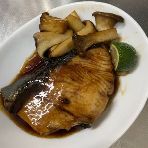 減塩 ぶりの照り焼き