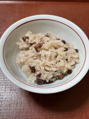 小豆ご飯