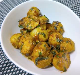 じゃがいものみそ炒め