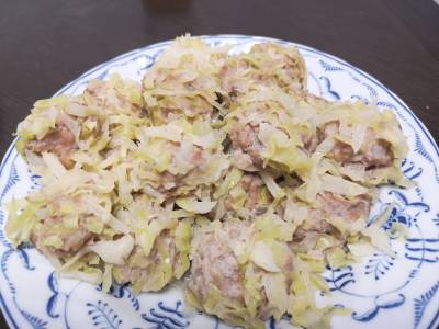 せん切りキャベツのシューマイ