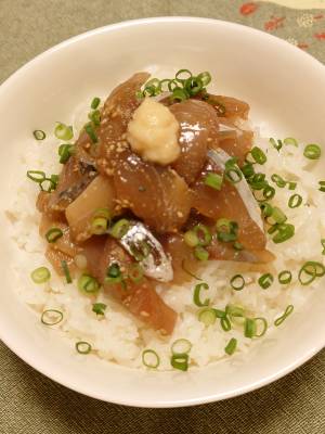 あじのづけ丼