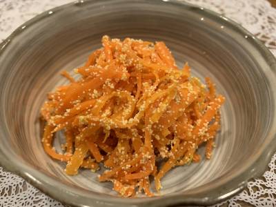 にんじんの明太子炒め