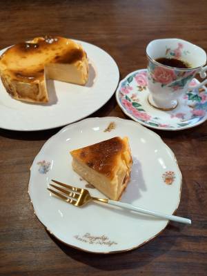 バスク風チーズケーキ