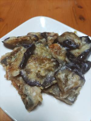 さばとなすの鍋しぎ風