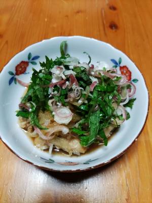 薬味たっぷり あじの南蛮漬け