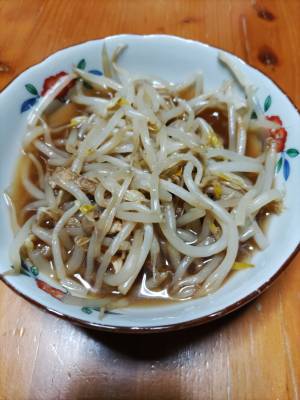 もやしの煮びたし