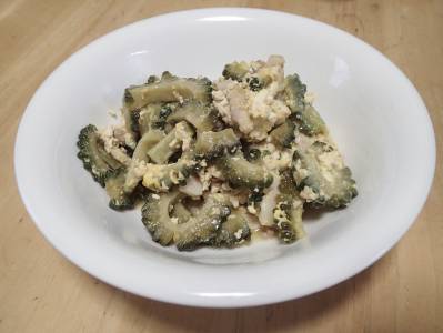 ゴーヤーと豚肉のチャンプルー