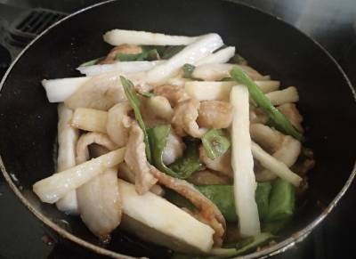 長芋のブータレ炒め