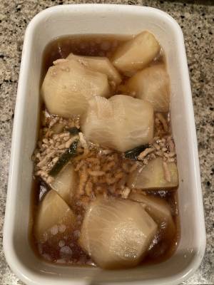 かぶのそぼろ煮