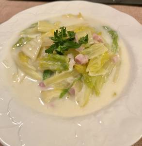 白菜のクリーム煮