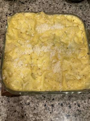 大根のトルコ風ラザニア