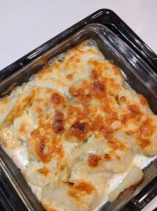 じゃがいもとたらのグラタン