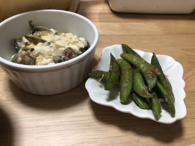 中国風あさり豆腐