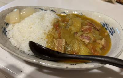 山ほどなすカレー