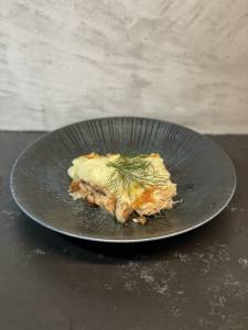 秋さけとじゃがいものグラタン