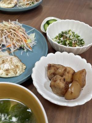 里芋とこんにゃくの土佐煮