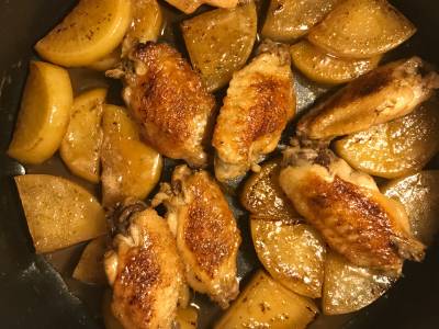 手羽元と大根の柚子こしょう煮