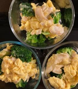 ブロッコリーのトロトロかにたま