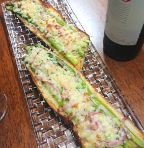 バゲットのタルティーヌ