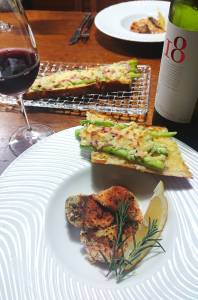 さけのローズマリーパン粉焼き