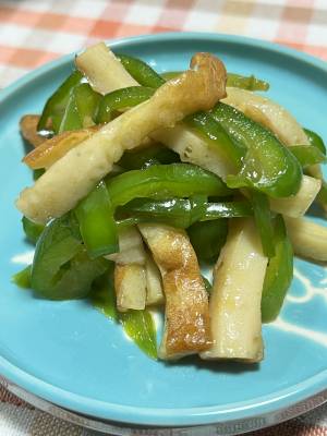 ちくわの豆板醤(トーバンジャン)煮