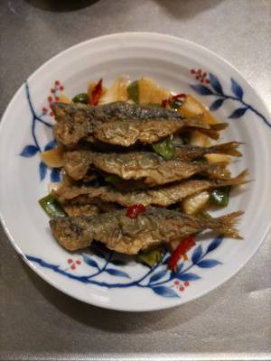 あじのしょうゆ南蛮漬け