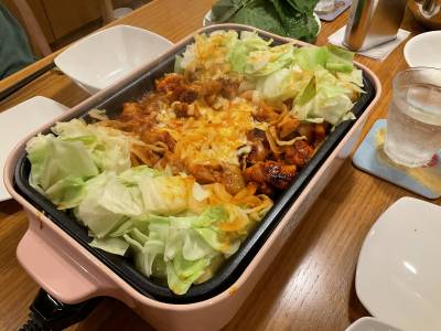 梅チーズタッカルビ