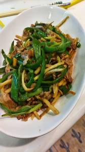 チンジャオロースー