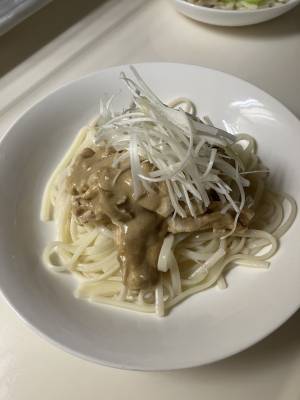 豚しゃぶごまだれうどん