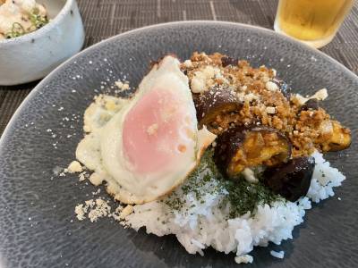 なすのキーマカレー