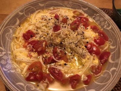 そうめんイタリアン