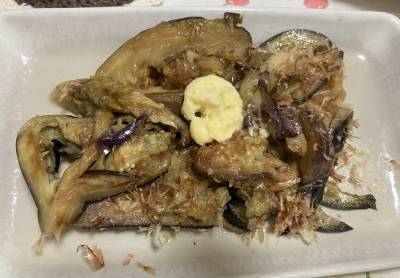 フライパン焼きなす