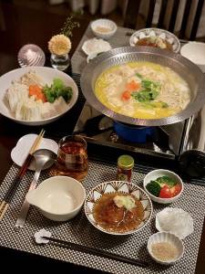 ふわふわ鮭(さけ)つみれ汁