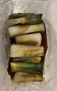 ねぎの焼きびたし
