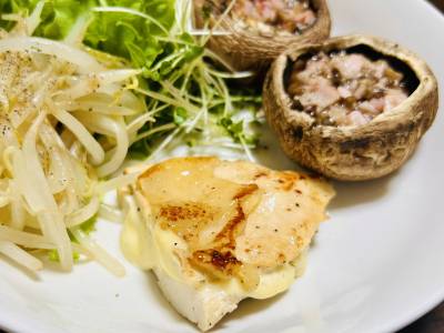 チーズチキンソテー